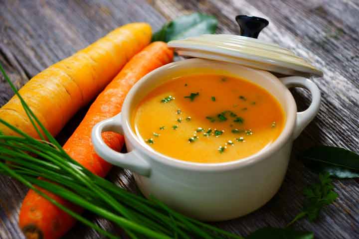 سوپ هویج و زیره